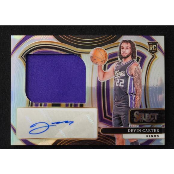 2024-25 Panini Select Basketball Devin Carter RPA /99 - Picture 1 of 2